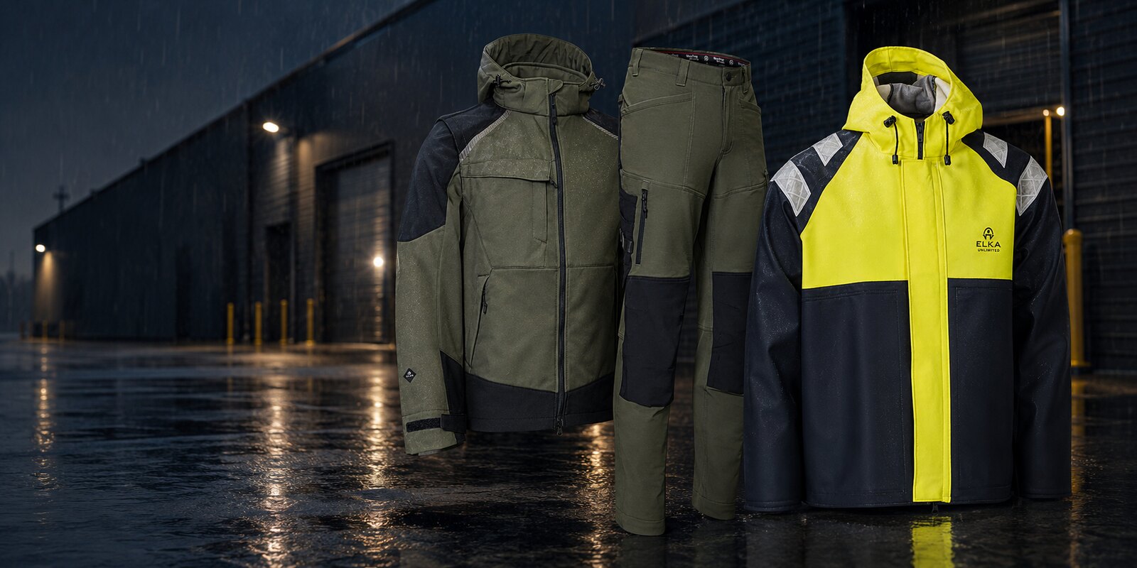 ELKA Rainwear und Wetterschutzbekleidung bei werkshop5 in Apolda