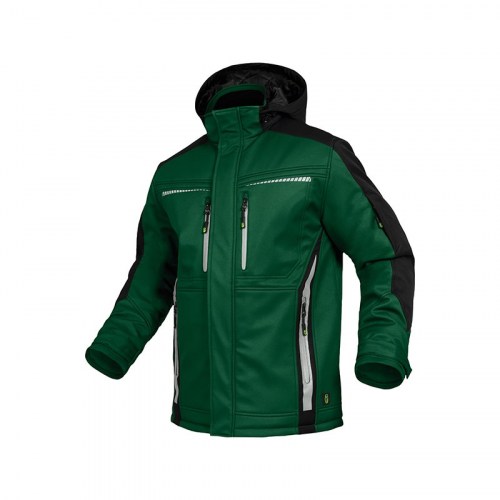 LW_winter-softshelljacke_grün-schwarz-front